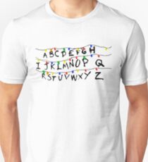 The Original STRANGER THINGS Christmas Lights Unisex T-Shirt