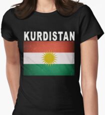 Kurdistan Independence Vote 2017 Women's Fitted T-Shirt
