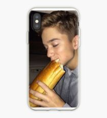 Daniel Seavey eating bread iPhone Case