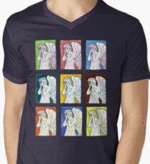 Weeping Angels Set Men's V-Neck T-Shirt