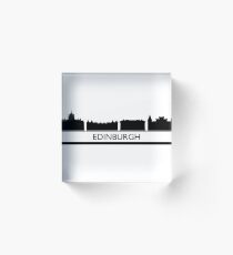 skyline edimburgo Acrylic Block