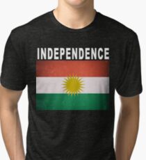 Kurdish Independence in 2017 Tri-blend T-Shirt