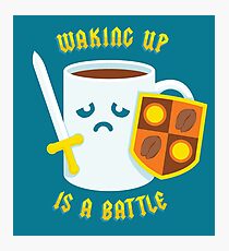 Morning Battle Photographic Print
