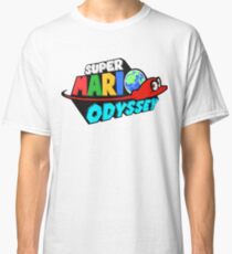 Super Mario Odyssey Stylised Logo Classic T-Shirt