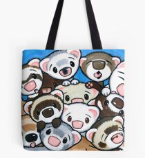 16 Ferrets Tote Bag
