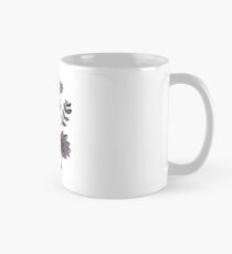 Taza folk flower motif