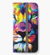 Löwenstolz iPhone Flip-Case/Hülle/Klebefolie
