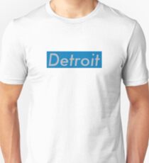 Supremely Detroit (Blue & Silver) Unisex T-Shirt