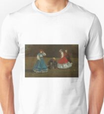 Croquet Scene by Winslow Homer Unisex T-Shirt
