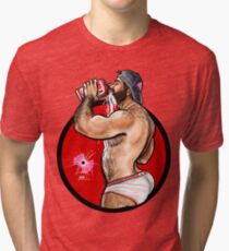 Camiseta de tejido mixto Bullethole Thirsty: Milk hace un buen botín - Undies
