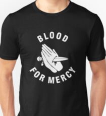 Blut für Barmherzigkeit Gelbe Klaue Slim Fit T-Shirt