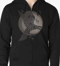 RAVEN Zipped Hoodie