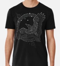 Nördlicher Rabe Premium T-Shirt
