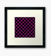 Pink Matrix Framed Print