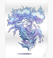 crystal bonsai Poster