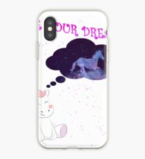 Unicorn Live your dreams Einhorn Dream Königin iPhone-Hülle & Cover