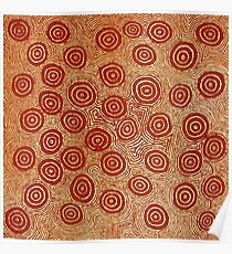 Sacred Sites (Ochre on Canvas) Poster