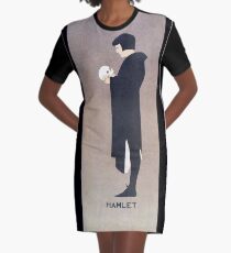 Beggarstaffs, Hamlet and the Skull Graphic T-Shirt Dress