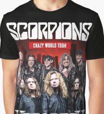 Scorpions Crazy World Tour Graphic T-Shirt