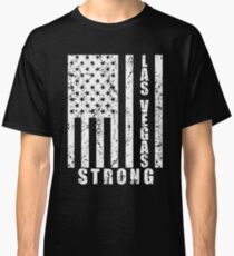 Las Vegas Strong - USA flag Nevada NV US State Classic T-Shirt