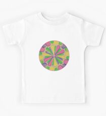 Abstract Flower Kids T-Shirt