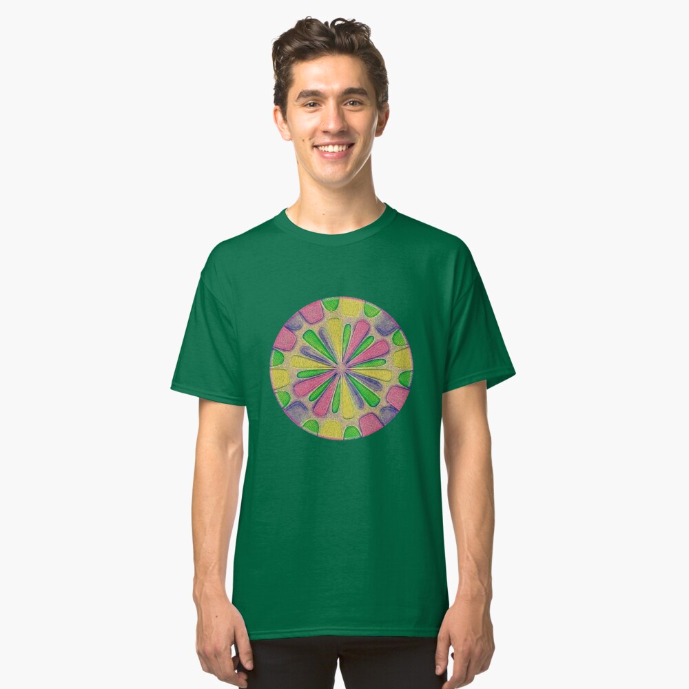 Abstract Flower Classic T-Shirt