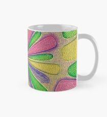 Abstract Flower Mug