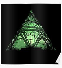 Póster Treeforce - La Leyenda de Zelda
