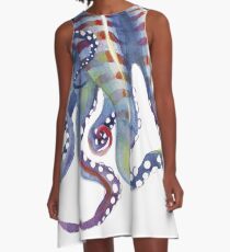 Sea Monster A-Line Dress
