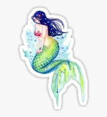 Meerjungfrau-Spritzen Sticker
