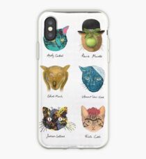 Famous cats iPhone Case