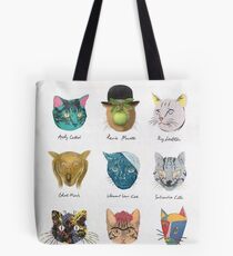Famous cats Tote Bag