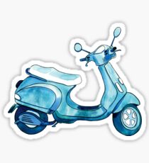 Pegatina Scooter lejos