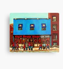 OTTAWA PAINTINGS OTTAWA ART OTTAWA DELIS ELGIN STREET DELI IN OTTAWA Metal Print
