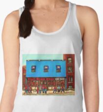 OTTAWA PAINTINGS OTTAWA ART OTTAWA DELIS ELGIN STREET DELI IN OTTAWA Women's Tank Top