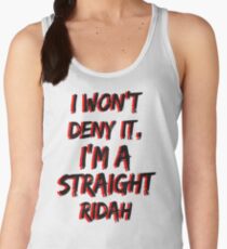 I'm A Straight Ridah Women's Tank Top