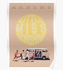 Little Miss Sunshine Retro Movie Print Poster