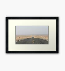Endless Road Framed Print