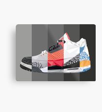 Jordan 3 Metal Print