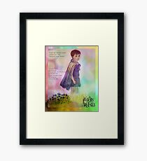 Miranda of a Thousand Colours - Witches of Aira Falls Framed Print