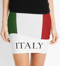 Italian flag Mini Skirt