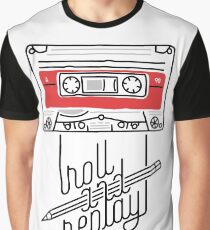 Roll and Replay Graphic T-Shirt
