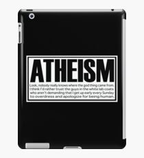 ATHEISM iPad Case/Skin
