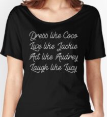 Coco, Jackie, Audrey und Lucy Baggyfit T-Shirt