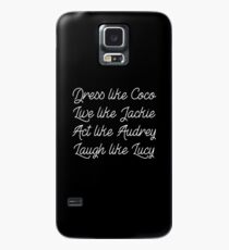 Coco, Jackie, Audrey und Lucy Hülle & Klebefolie für Samsung Galaxy