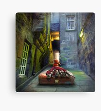 "Dudelsackspieler von Trunk's Close" Metallbild