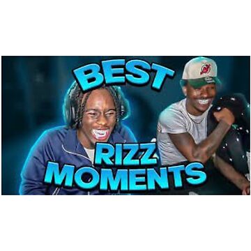 "BEST RIZZ MOMENTS" Sticker by EL-PIRAT-SHOP | Redbubble
