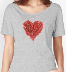 Voxel Heart Women's Relaxed Fit T-Shirt