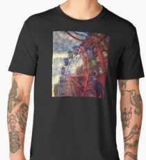 At the Feast of San Gennaro - Reaching for the Sky Men's Premium T-Shirt