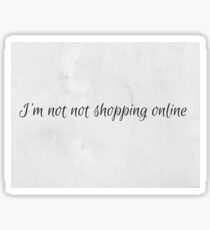 Online Shopping Sticker